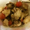 zeron's cooksnap of when they made ダイエット◎きのこﾄﾏﾄのｽﾊﾟｲｽ炒め.