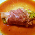 クックB994VQ☆'s cooksnap of when they made ♪焼肉のタレで簡単♪豚肉でレタスの肉巻き.