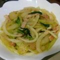 winter12's cooksnap of when they made セロリのシャキシャキ炒め♪.