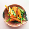 タイガーりり's cooksnap of when they made 柿と小松菜の柚子胡椒和え.