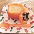 riopyan's cooksnap of when they made 超〜簡単に★柿プリン.