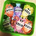 はるとんままさん's cooksnap of when they made トッキュウジャー おにぎり キャラ弁.