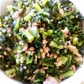栄太君's cooksnap of when they made お手軽常備菜♪大根葉とひき肉の甘辛炒め.