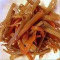 シャケちゃん's cooksnap of when they made きんぴらごぼう.