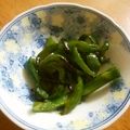 Chisa−Rin's cooksnap of when they made 塩昆布で♪ピーマンの簡単副菜.