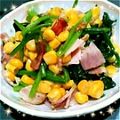 はにーくろーばー's cooksnap of when they made お弁当＊ほうれん草とベーコンのソテー.