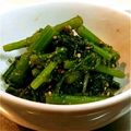 さくたむす's cooksnap of when they made 春菊の胡麻和え☆.