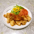＠迷子＠'s cooksnap of when they made 焼肉のたれ＋おろし新玉ねぎで！塩鶏★焼肉.