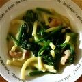 にゃんちうさん's cooksnap of when they made チキンとほうれん草＆青梗菜のクリーム煮♪.