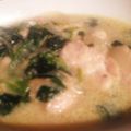 くん55's cooksnap of when they made ほうれん草とカブとチキンのクリーム煮.