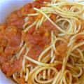 yuming219's cooksnap of when they made 自宅で簡単！基本の味　トマトパスタ.