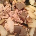 dkmikity's cooksnap of when they made 甘糀de大根,豚バラ肉,蒟蒻煮♪.