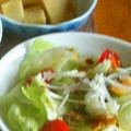 まみお✳'s cooksnap of when they made 旨みたっぷり♪レタスとじゃこのサラダ.