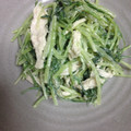 ひなちゃん2号's cooksnap of when they made シャキっと☆水菜の山葵(わさび)マヨ和え.