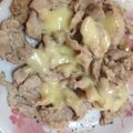 赤どっと's cooksnap of when they made 豚肉のチーズ焼き.