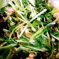 らむむん's cooksnap of when they made さっぱりたっぷり♡ミズナとツナの和え物.
