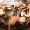 バナナ1986's cooksnap of when they made 鮭のバターホイル焼き＊きのこ.玉ねぎ.