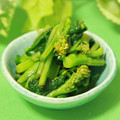 ぽっぽぺぺ's cooksnap of when they made 菜の花の辛し和え.