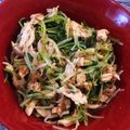ペペジーナ's cooksnap of when they made ヘルシー＊鶏肉と三つ葉の梅肉和え.