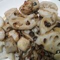 かぴーな's cooksnap of when they made 根菜ときのこのガーリックバター醤油炒め.