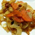 kumikko♪'s cooksnap of when they made お弁当に♡焼肉のたれでレンコンきんぴら.