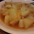 aretina's cooksnap of when they made 生姜が決め手＊カブのそぼろあんかけ.