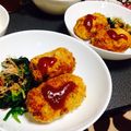 だーやまじゃぱん's cooksnap of when they made ほんのり甘い♪我が家の牛肉コロッケ.