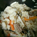 JunpJump's cooksnap of when they made 秋の味❀秋刀魚ときのこの炊き込みご飯.