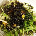 ももかば's cooksnap of when they made 水菜の塩昆布和え.