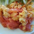 かぴーな's cooksnap of when they made 簡単☆トマトたっぷりスクランブルエッグ.