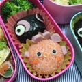 ひーゆっき's cooksnap of when they made ＊キャラ弁＊簡単★プクプク　金魚ちゃん.