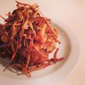 エビとパンダ子's cooksnap of when they made 簡単!甘辛鶏ゴボウ♪ご飯が進む大皿おかず.