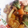 earth mama's cooksnap of when they made ささみと彩り野菜のコクマヨ炒め.