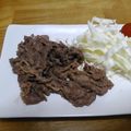 単！！'s cooksnap of when they made 牛肉の生姜焼き☆ガーリック風味.