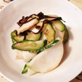 かず吉。's cooksnap of when they made 箸休めに最適　簡単　カブときゅうり浅漬け.