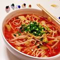 かぁらら's cooksnap of when they made ウマ安簡単！マルタイ トマトラーメン.