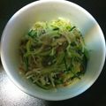 asakonak's cooksnap of when they made 超カンタン！大根とキュウリの梅サラダ.