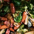 しるくひめ's cooksnap of when they made 簡単☆ぽてキャベウインナーのぽん酢炒め.