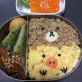 サン・サン's cooksnap of when they made ☆そぼろでリラックマキャラ弁☆.