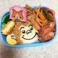 むちこ17's cooksnap of when they made キャラ弁✿おさるのジョージ.
