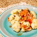 るるおか's cooksnap of when they made スモークサーモンとカリフラワーの山葵マヨ.