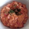 アルカママ's cooksnap of when they made トマトチーズリゾット｡簡単×ズボラ飯｡.