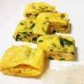 momocco！！'s cooksnap of when they made 塩味☆ネギ玉子焼き☆.