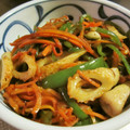 ぽんずー's cooksnap of when they made 醤油と粉チーズ香る♫ちくわの洋風炒め.