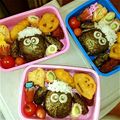 ☆ＳＴＥＰ☆'s cooksnap of when they made ひつじのショーン♥キャラ弁.