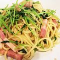 きんこ☆'s cooksnap of when they made 豆苗とツナのゆず胡椒パスタ.