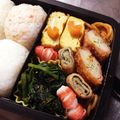 ﾊﾀﾊﾀ's cooksnap of when they made 残り物のポテサラでハムフライ.