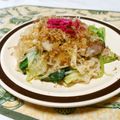 ローズレース's cooksnap of when they made 焼きうどん.