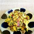 ゆずゴーヤ's cooksnap of when they made ねぎベーコンの卵炒め　甘酢タレで。.