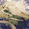 あみぴんく's cooksnap of when they made 簡単☆レタスだけで出来るサラダ！！.